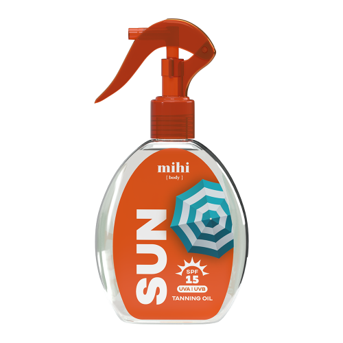 021303 SUN. Įdegio aliejus SPF 15