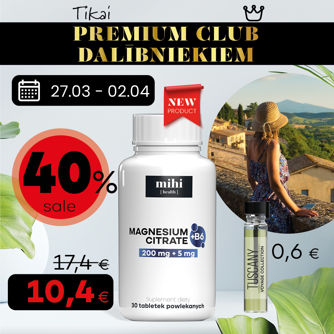 💥 Iepazīstieties ar jauno Mihi produktu! 🆕Tikai Premium Club dalībniekiem!