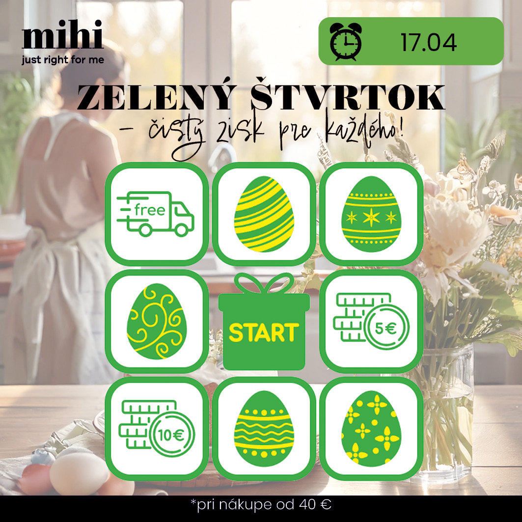 Čistý štvrtok - čistá výhra pre všetkých! 🕊