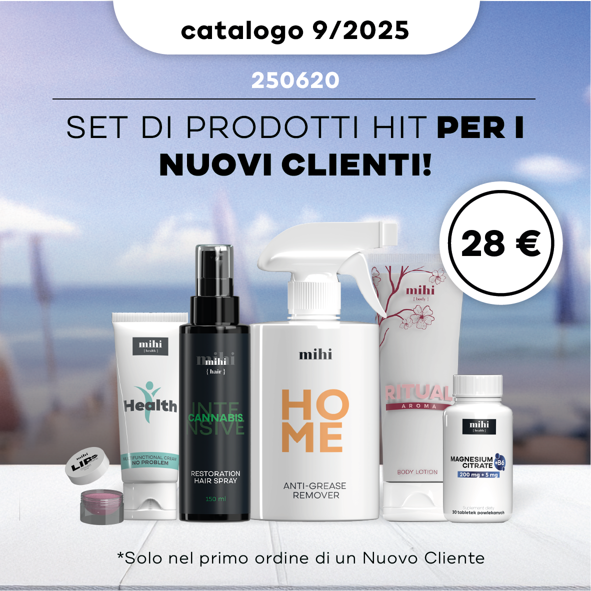Set per il Nuovo Cliente nel periodo 09/2025!