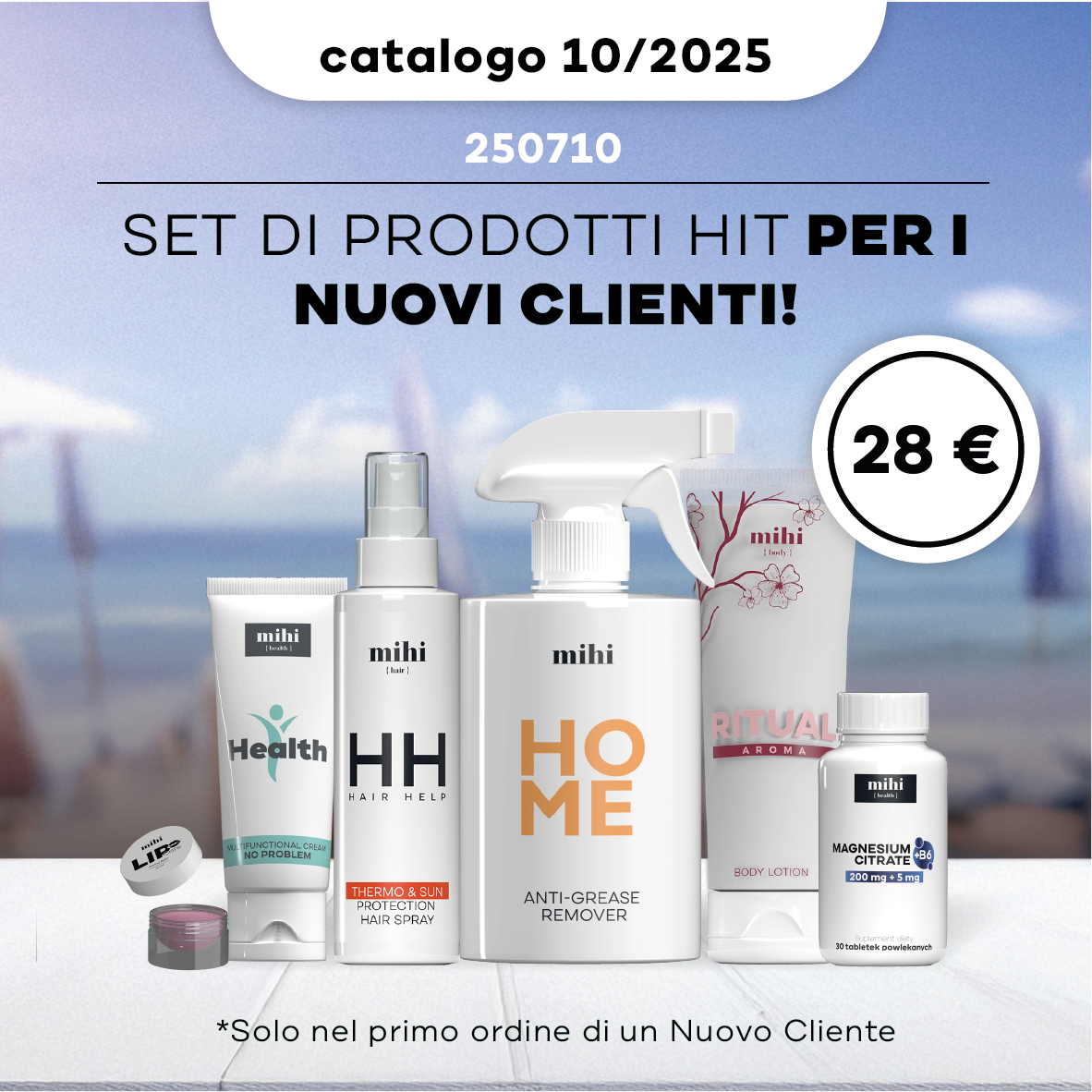 Set per il Nuovo Cliente nel periodo 10/2025!