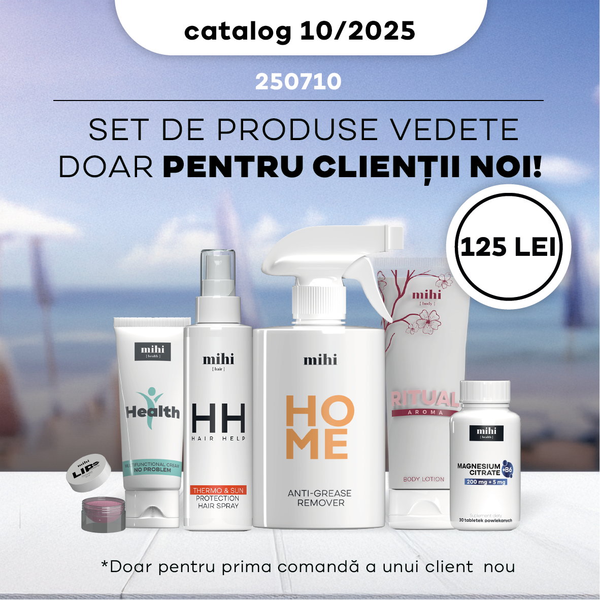 Set pentru Noul Client în perioada 10/2025!
