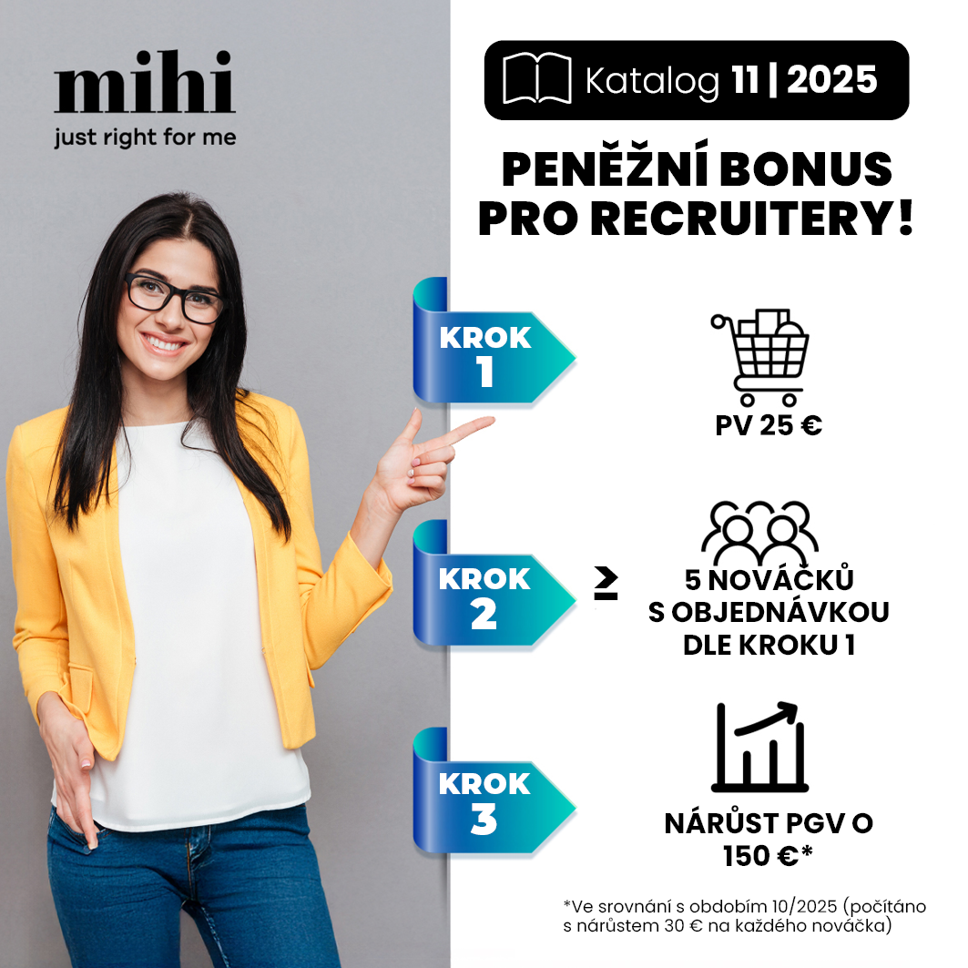 Program Peněžní bonus pro recruitery!💥