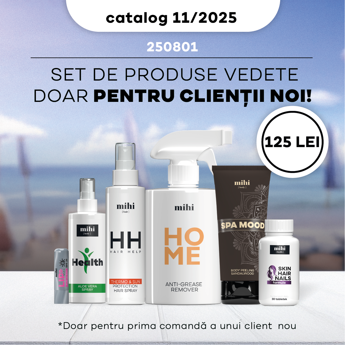 Set pentru Noul Client în perioada 11/2025!