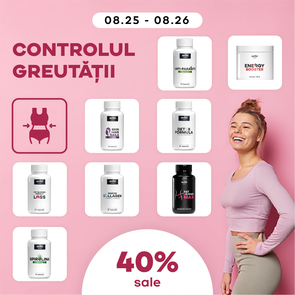CONTROLUL GREUTĂȚII – REDUCERI!