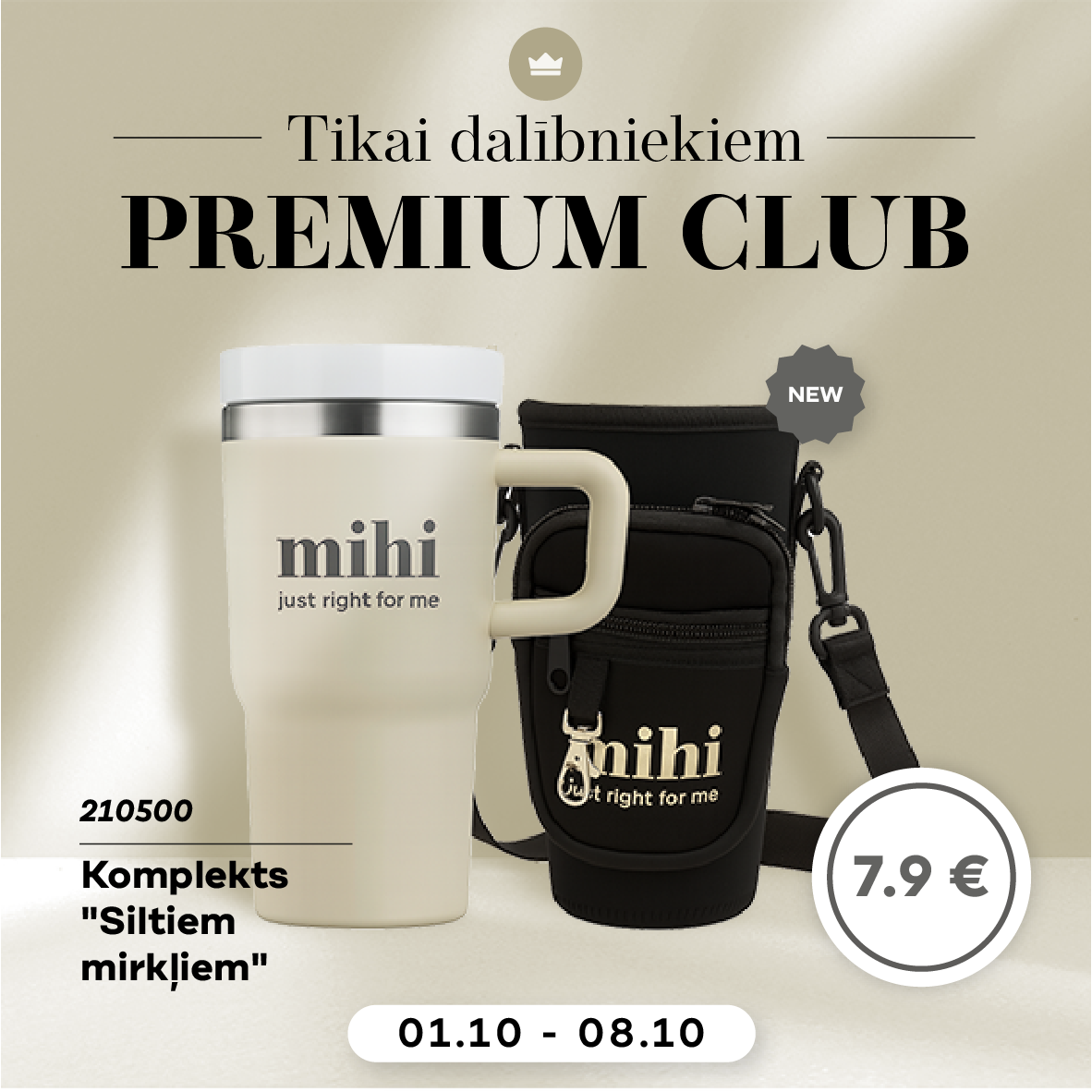 💥 Iepazīstieties ar jauno Mihi produktu! 🆕 Tikai Premium Club dalībniekiem!
