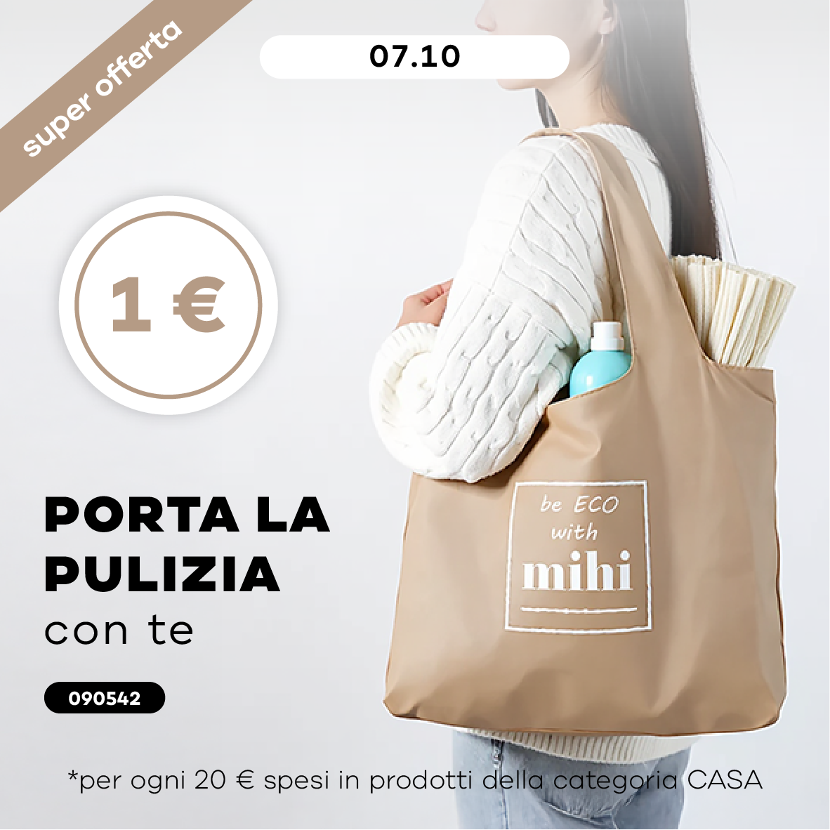 Porta la pulizia con te