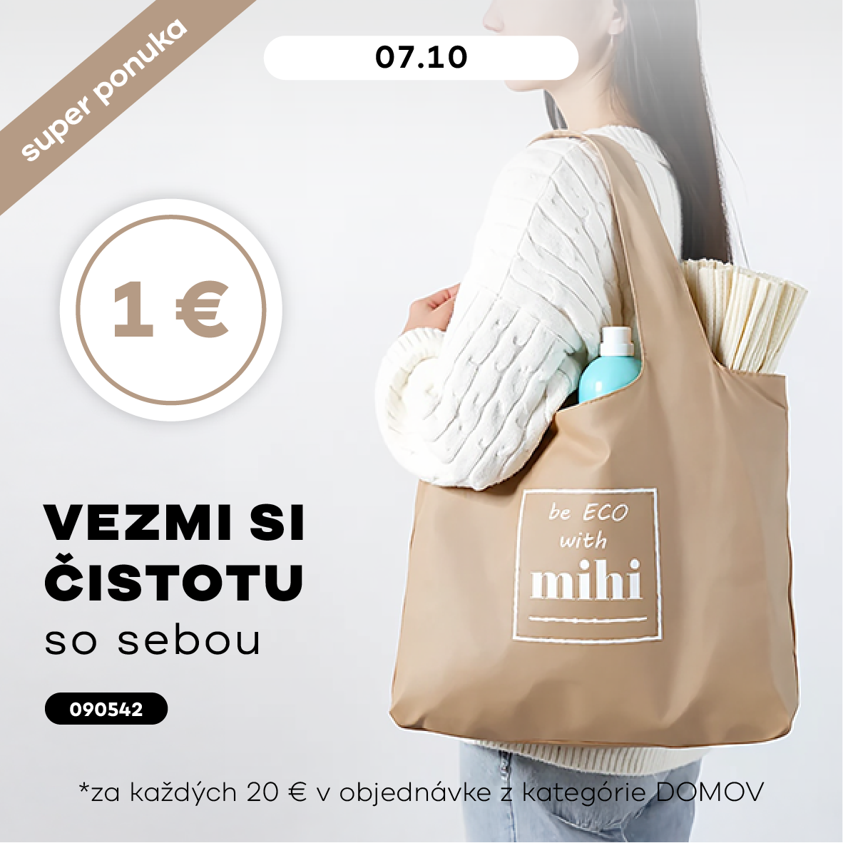 Čistota balenia do tašky