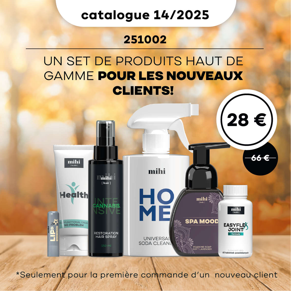 Kit pour Nouveaux Clients en période 14/2025!