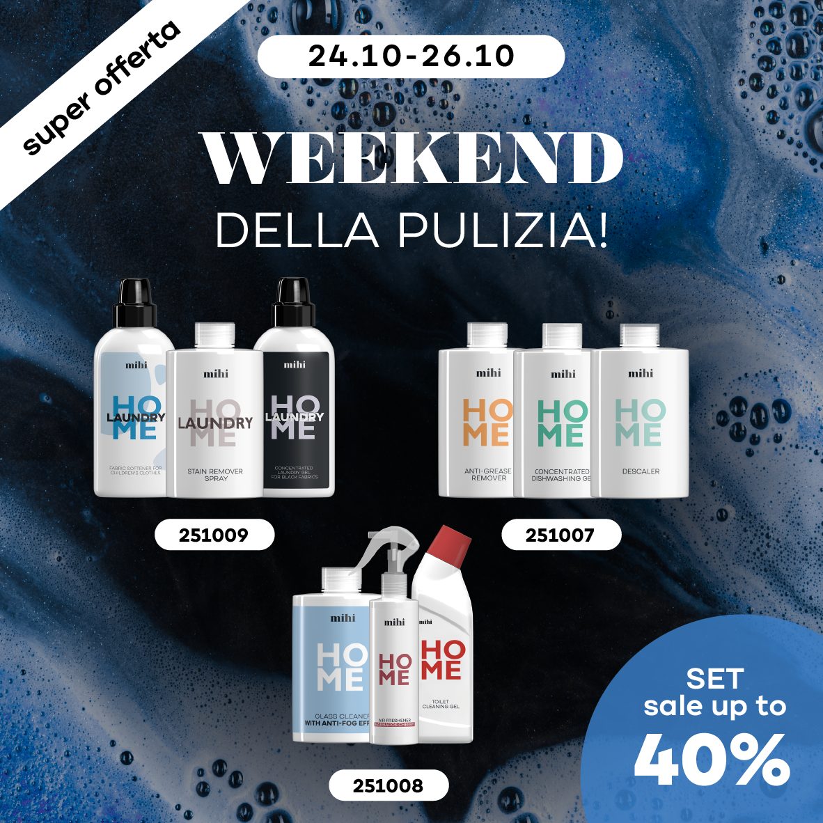 Weekend della pulizia!🧽✨
