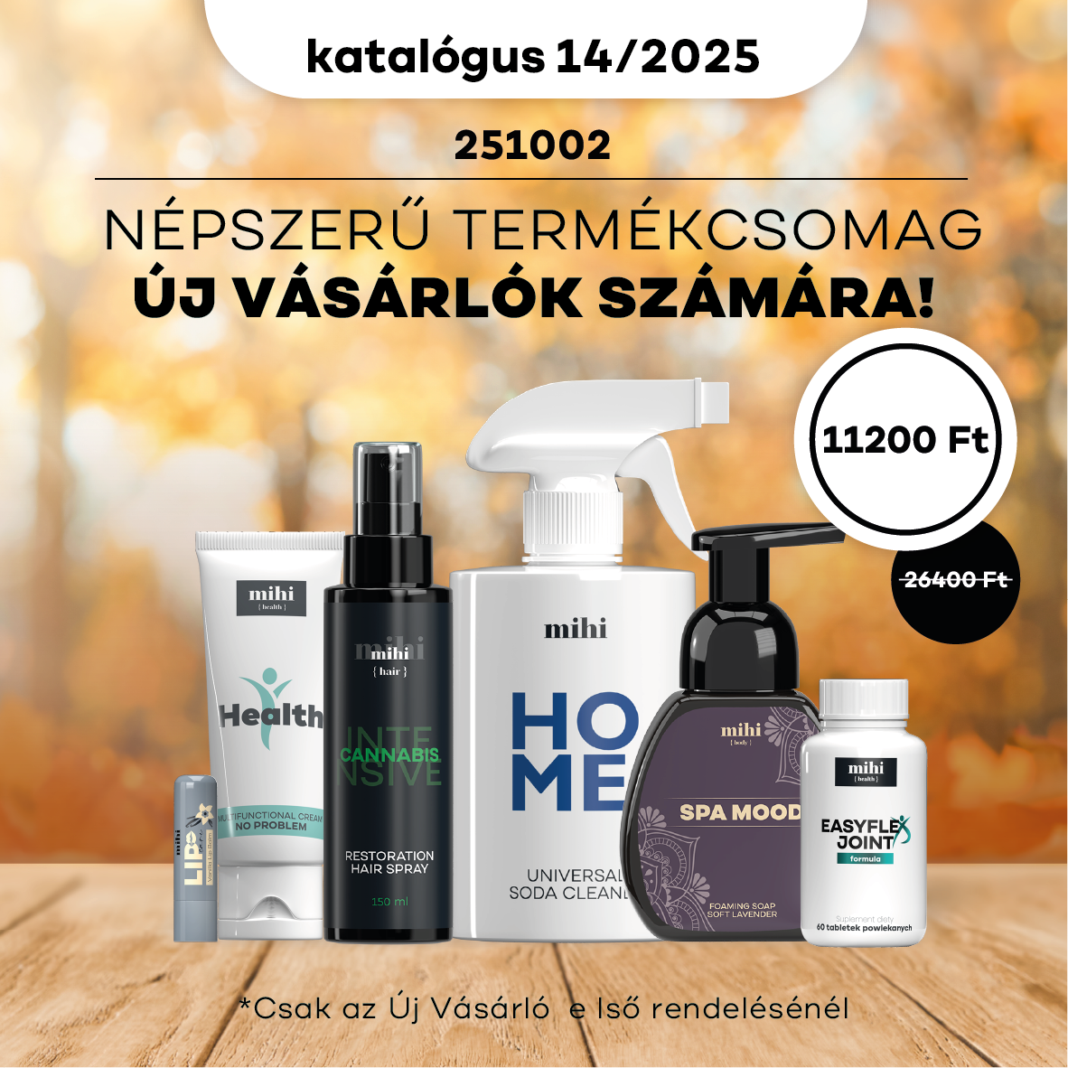 Új Vásárló Készlet 14/2025-es időszakra!