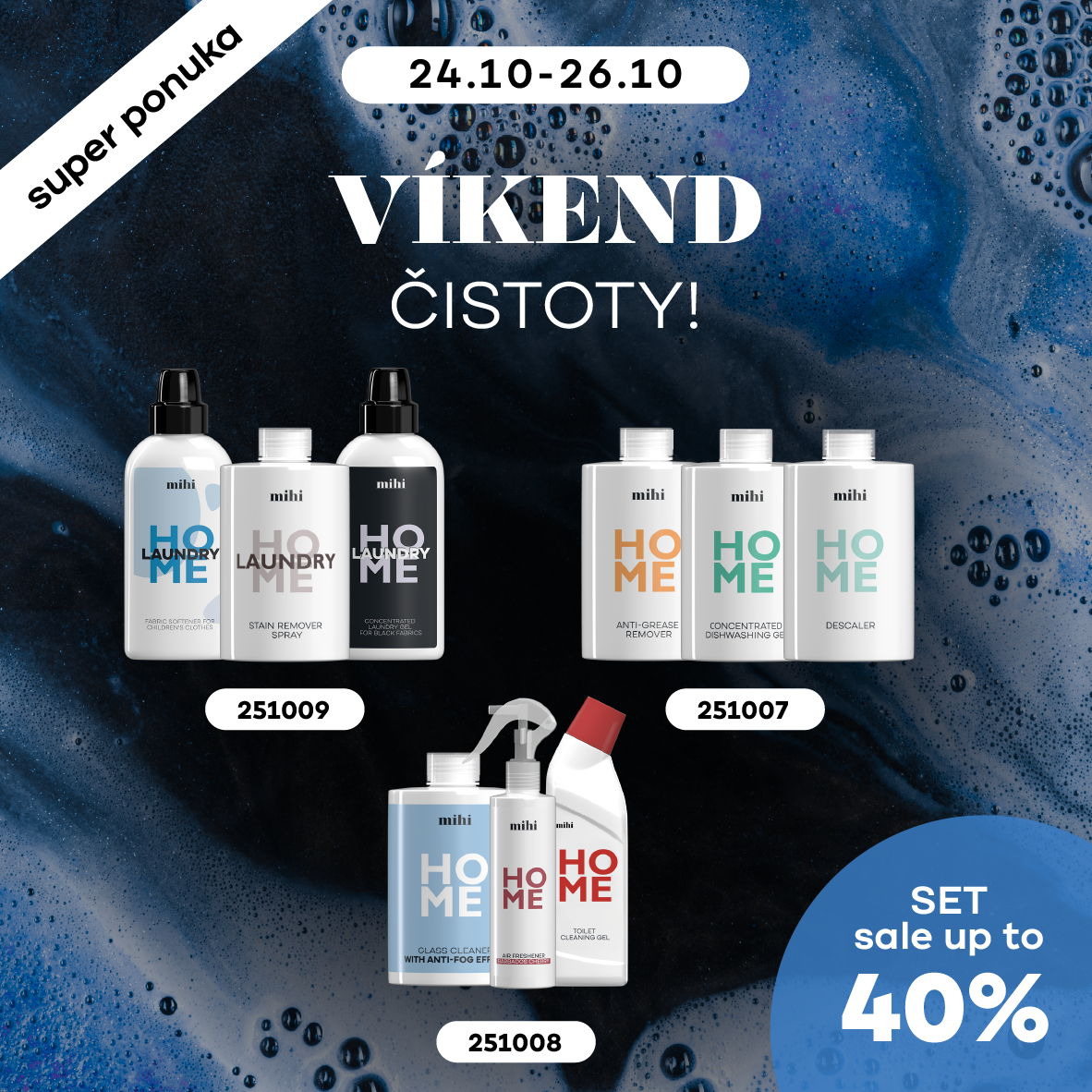 Víkend čistoty!🧽✨