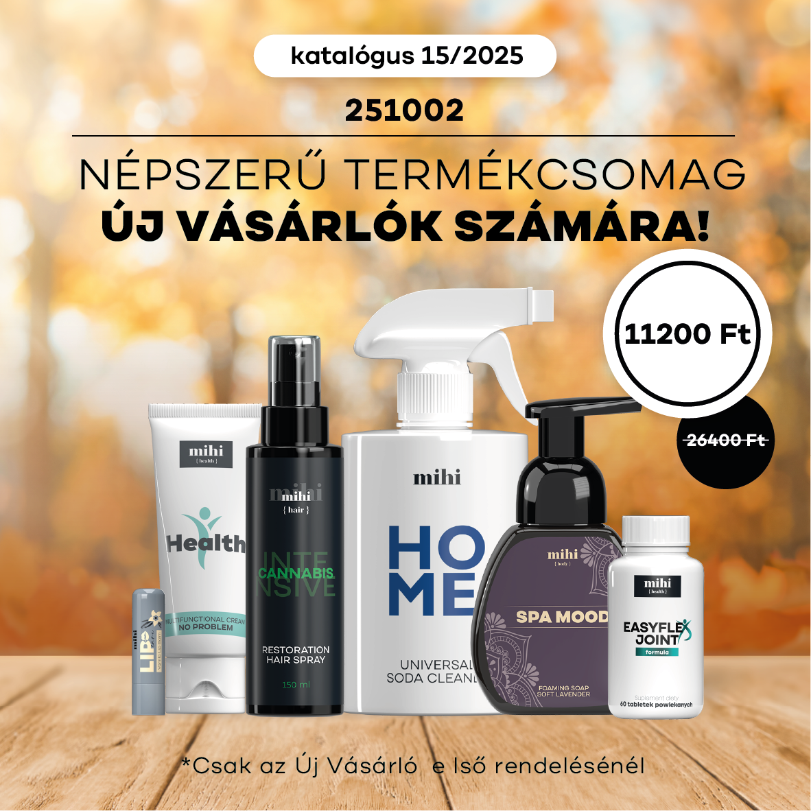 Új Vásárló Készlet 15/2025-es időszakra!