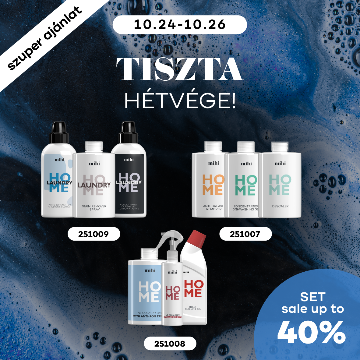 Tiszta hétvége!🧽✨