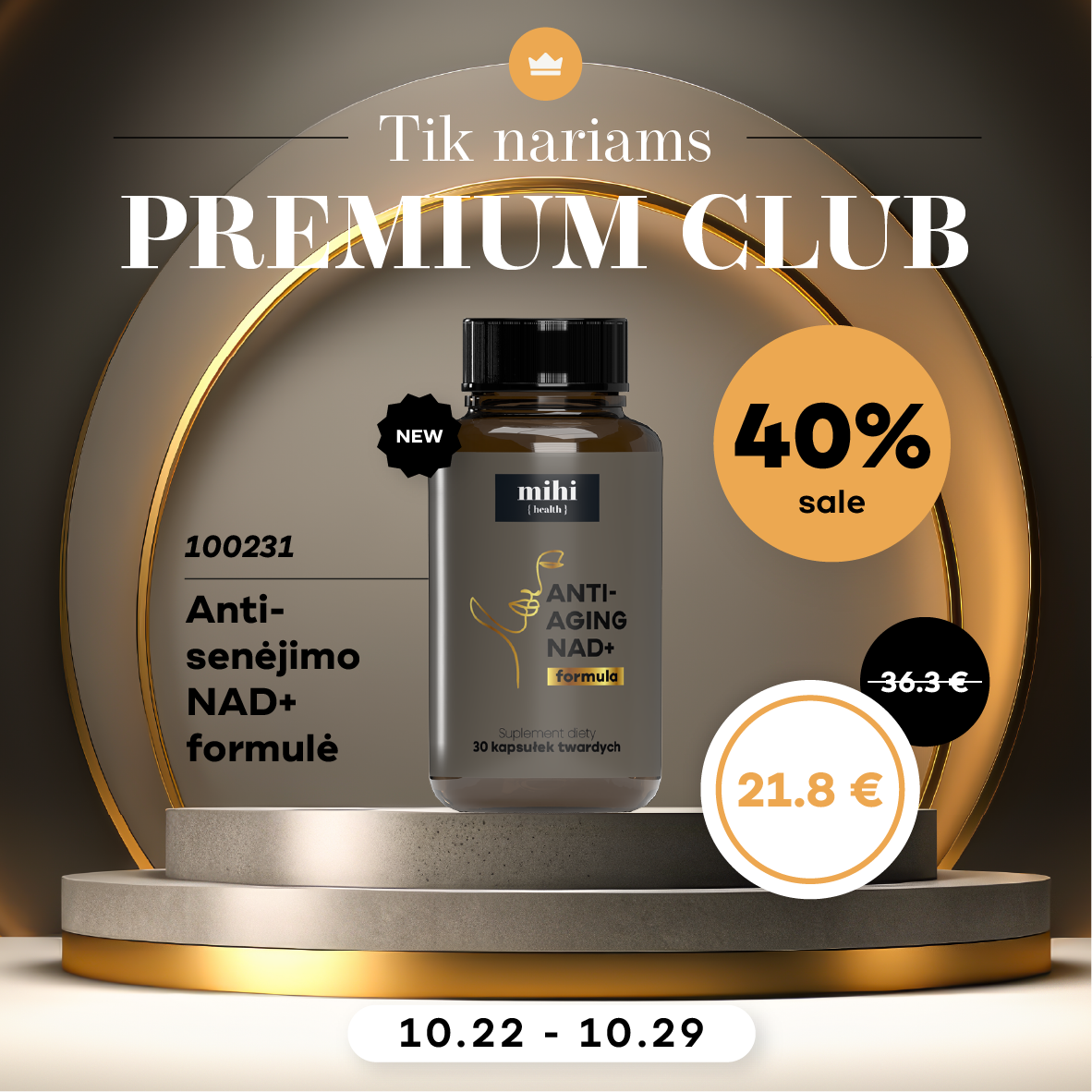 💥PREMJERA mihi! 🆕 Tik Premium Club nariams!