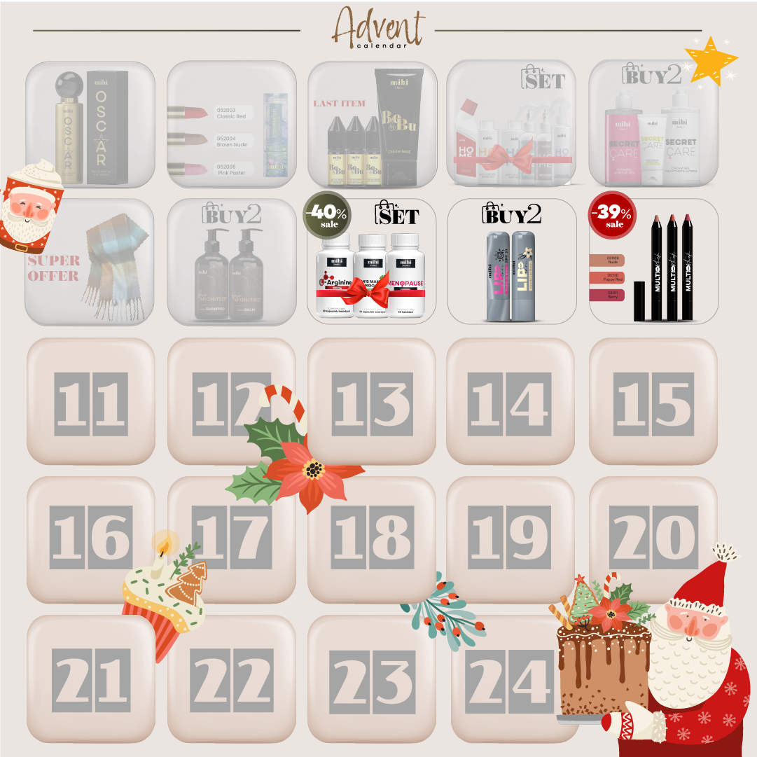 10er jour du calendrier de l'Avent en ligne Mihi ! 🎉