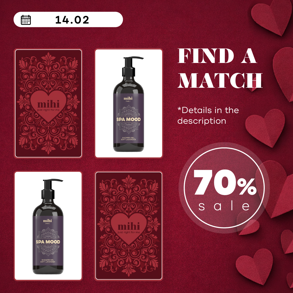 Zoek een overeenkomst 💕