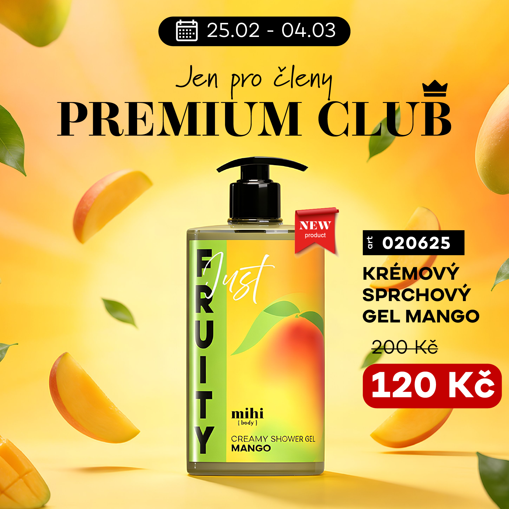 💥Premiéra NOVINKY v mihi! 🆕 Pouze pro Premium Club!