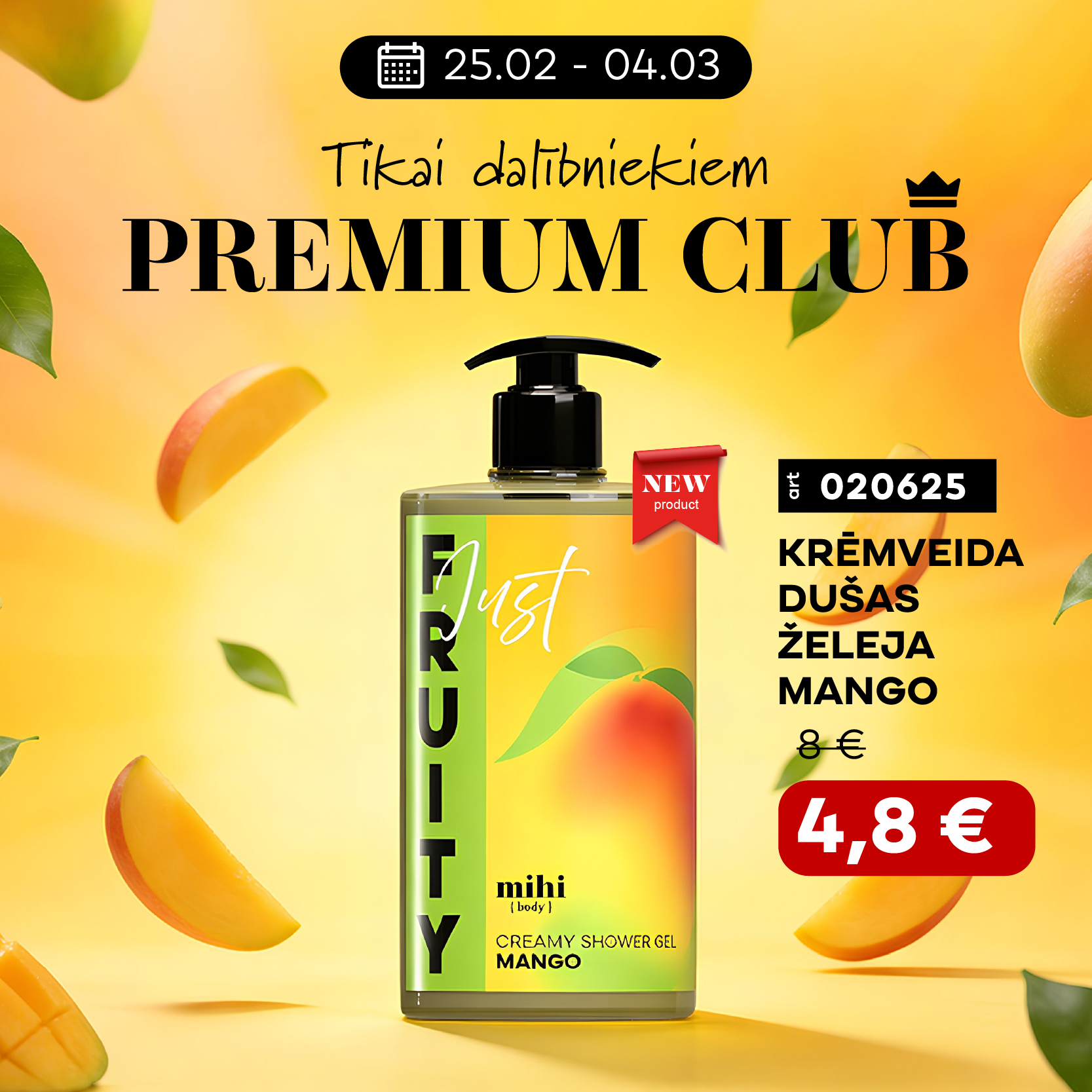 💥 Iepazīstieties ar jauno Mihi produktu! 🆕 Tikai Premium Club dalībniekiem!
