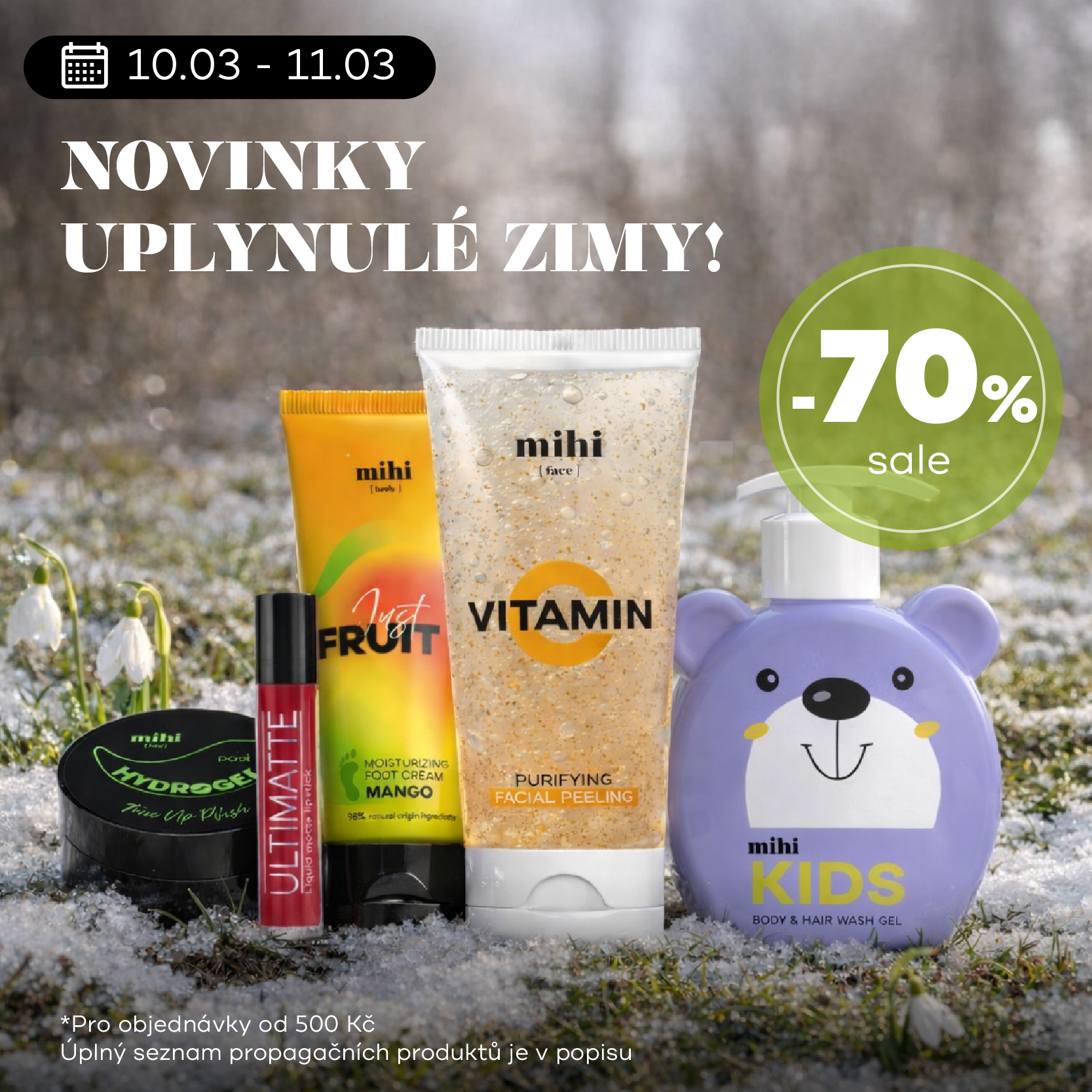 Novinky uplynulé zimy!