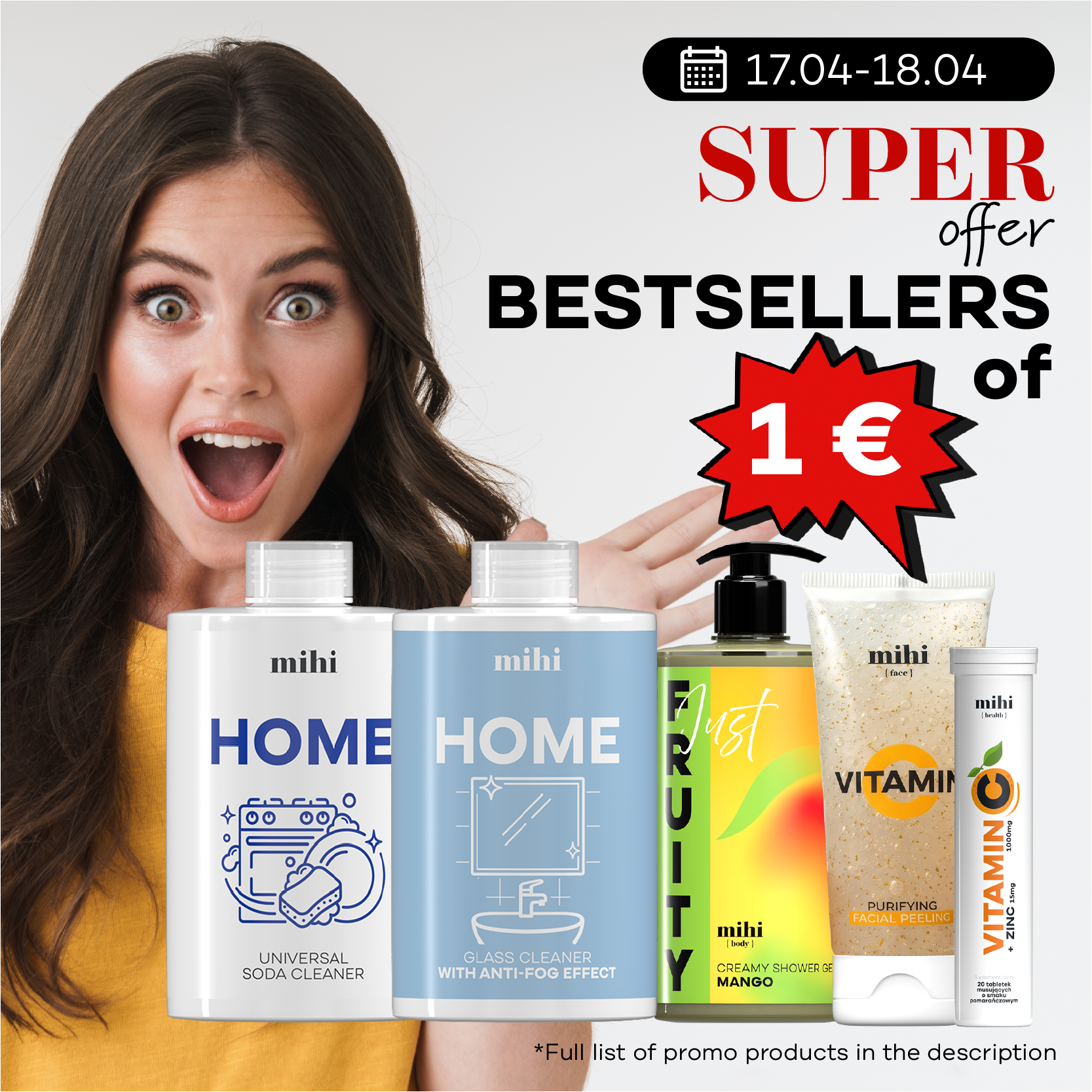 BESTSELLERS VOOR 1€