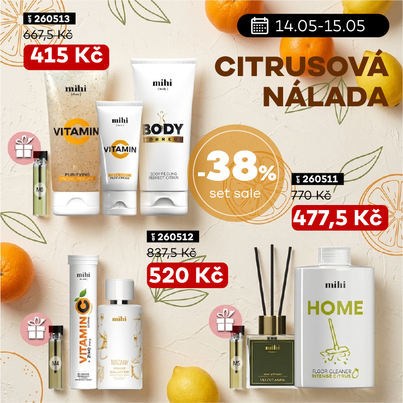 🍊 Citrusová nálada: Tvůj výbuch svěžesti a krásy!