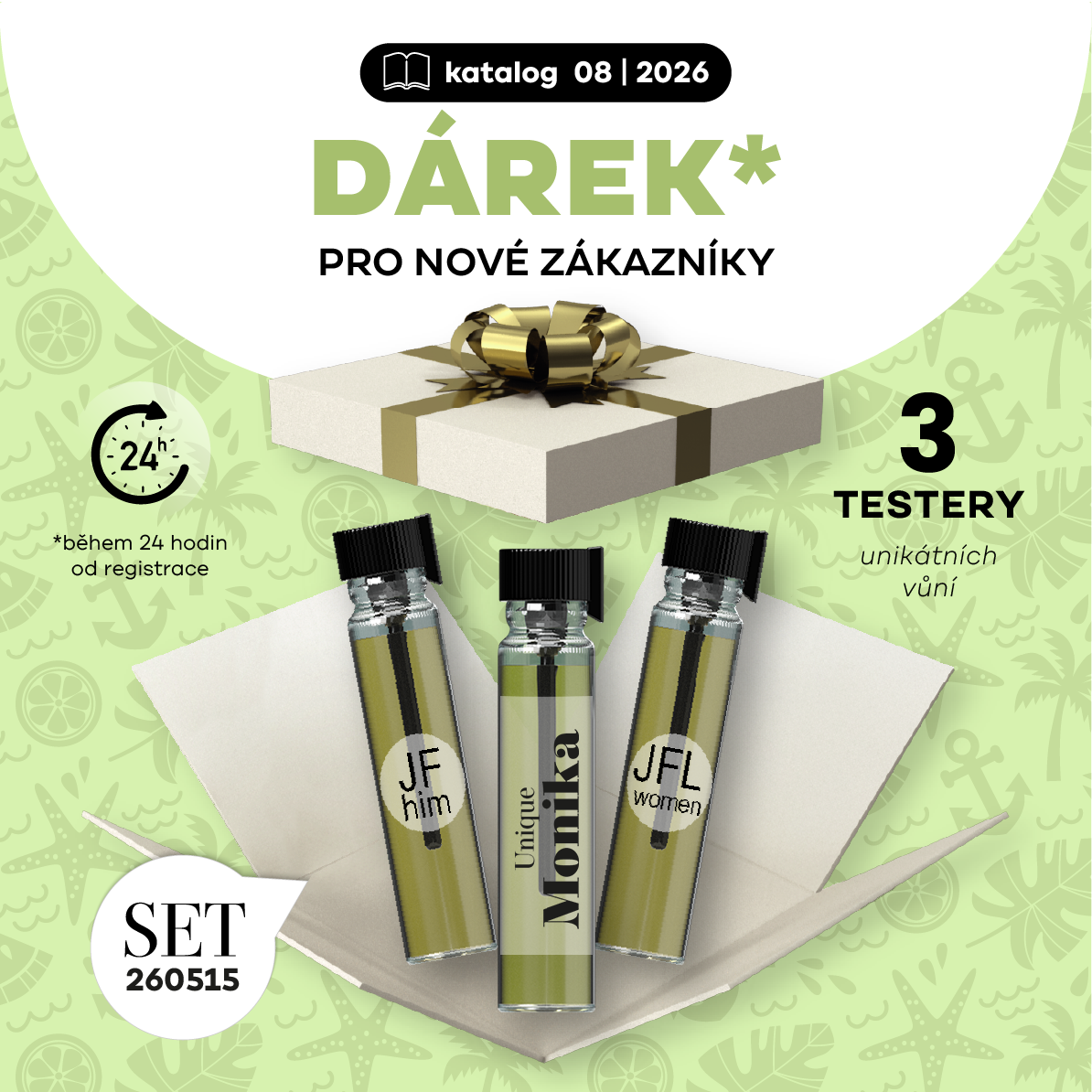Super bonus pro nové zákazníky v období 08/2026! 💥