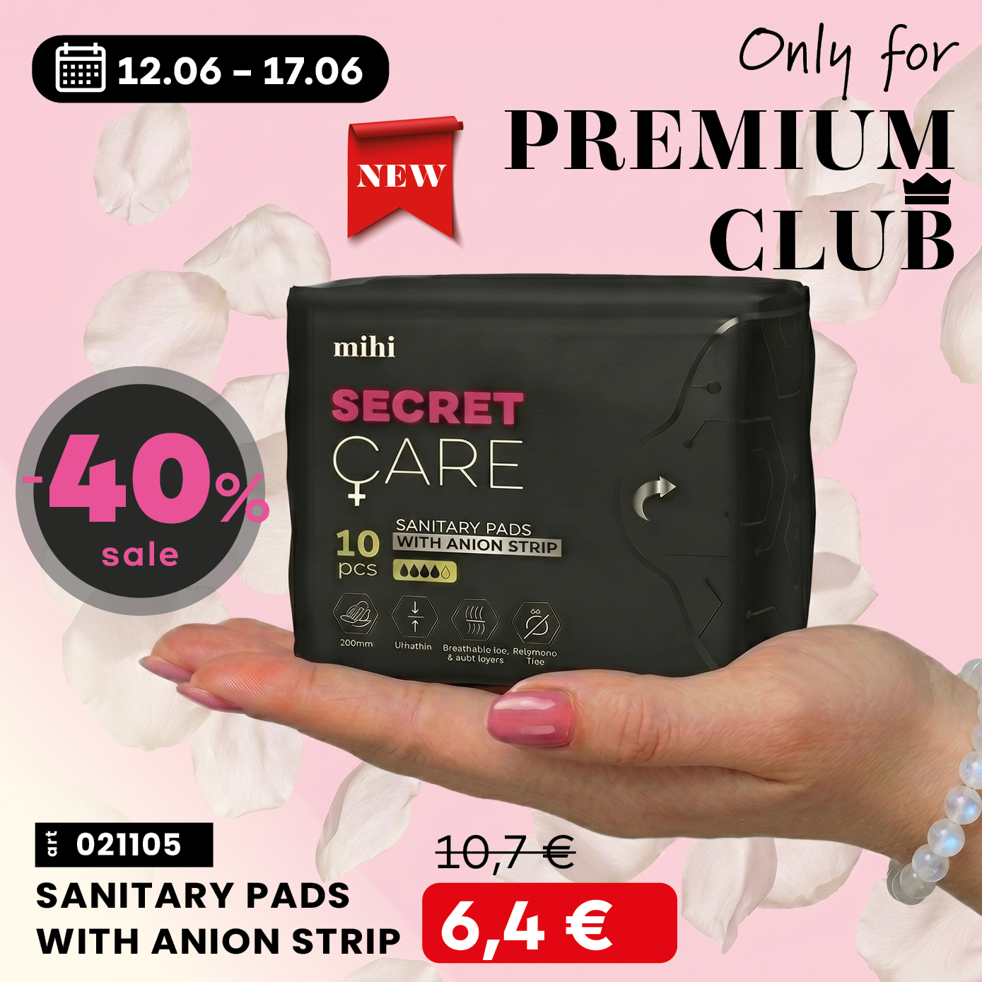 💥NIEUW: Première bij mihi! 🆕 Exclusief voor Premium Club-leden!