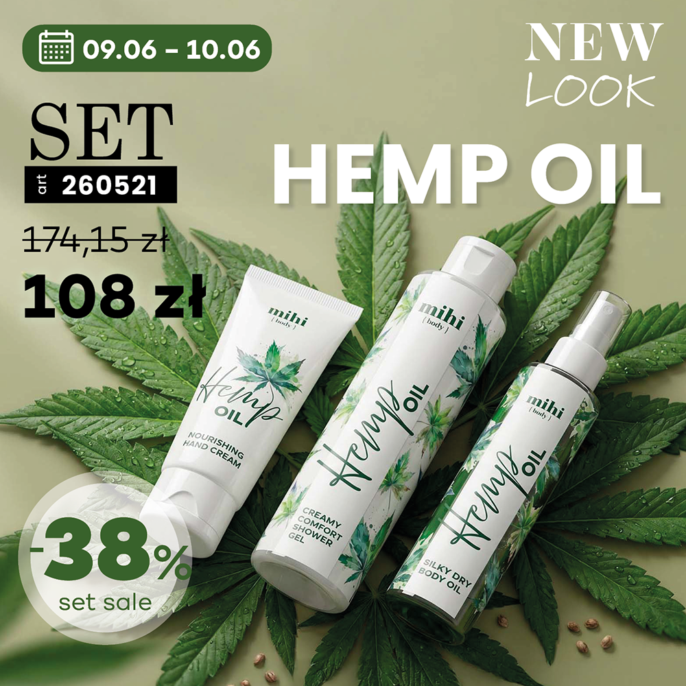 Ulubiona seria Hemp Oil w nowej odsłonie!