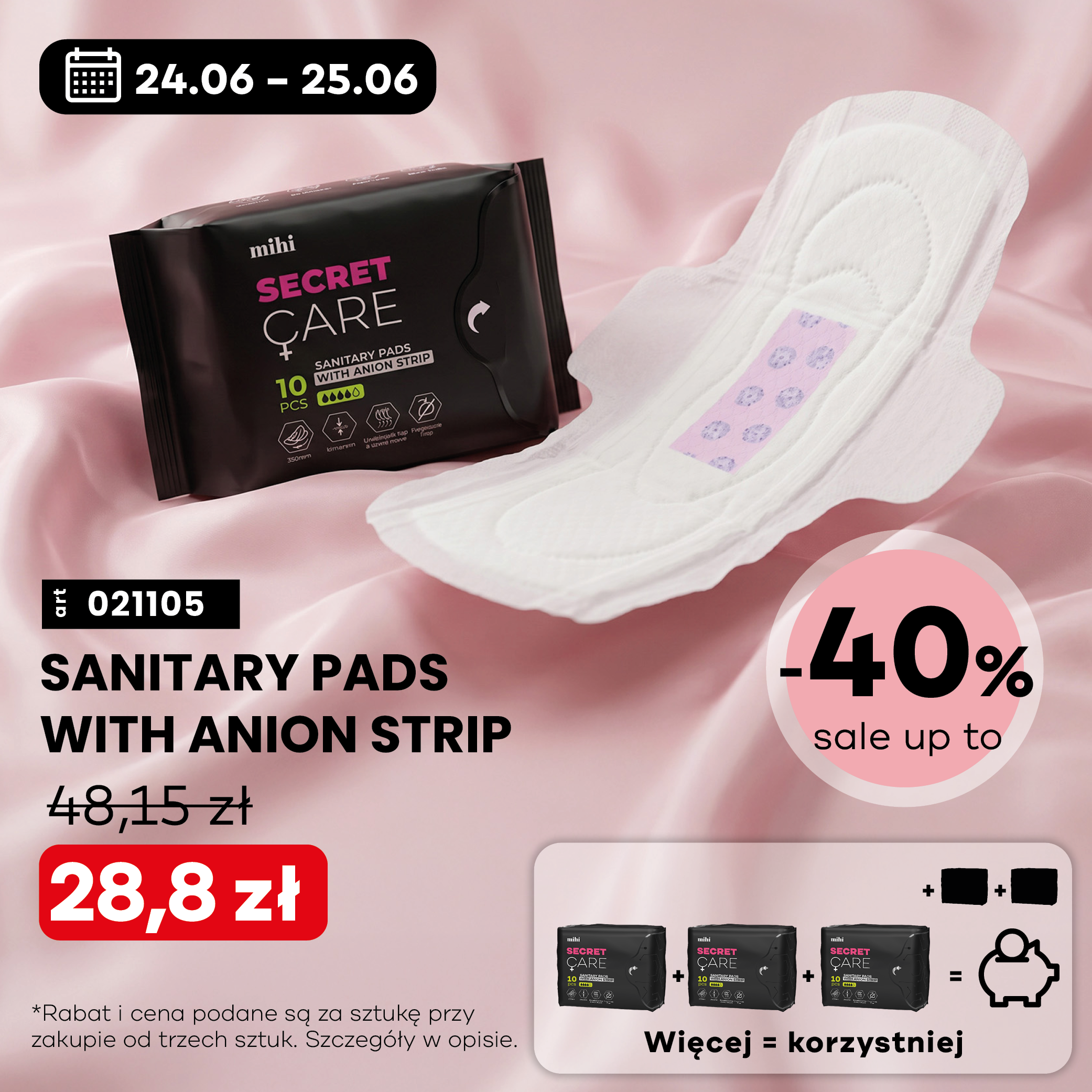 💥 Podpaski ze zniżką do 40%!