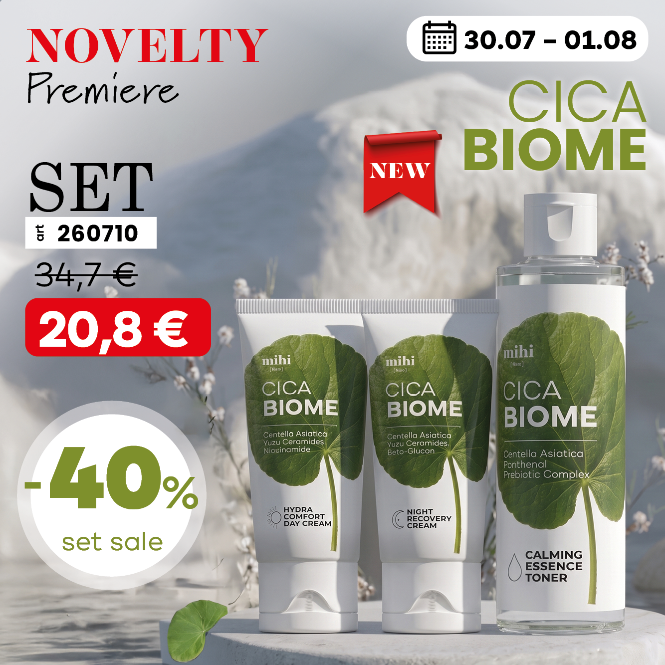 💥Première van NOVELTY bij mihi! 🆕