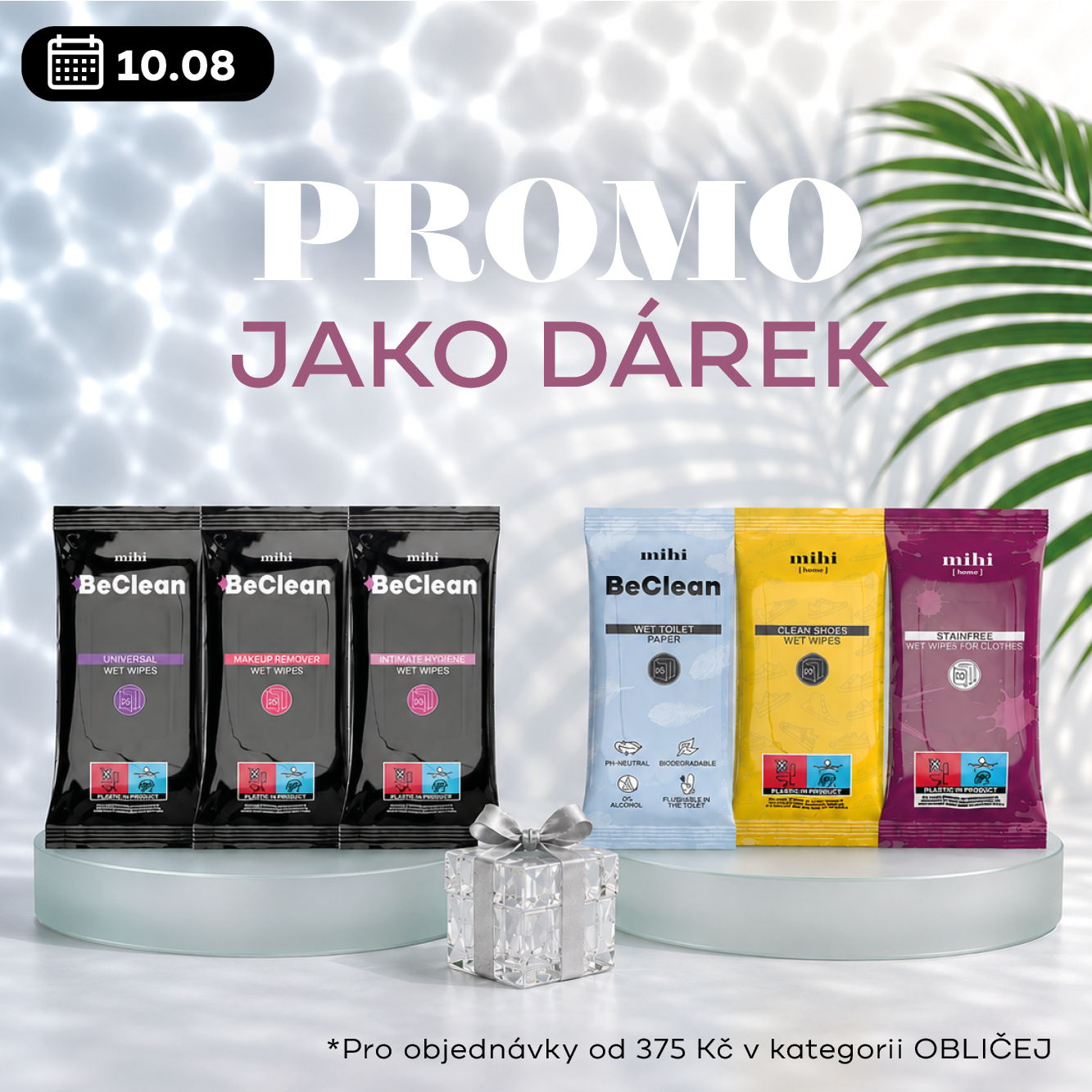 Vlhčené ubrousky jako dárek!